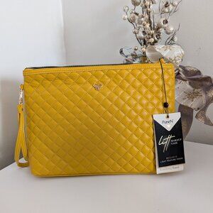 Yellow PurseN Make up bag Litt edition multiuse purse
